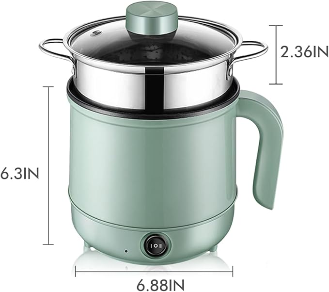 Smart Multifunctional Mini Electric Cooker | قدر كهربائي صغير متعدد الوظائف الذكي ✨